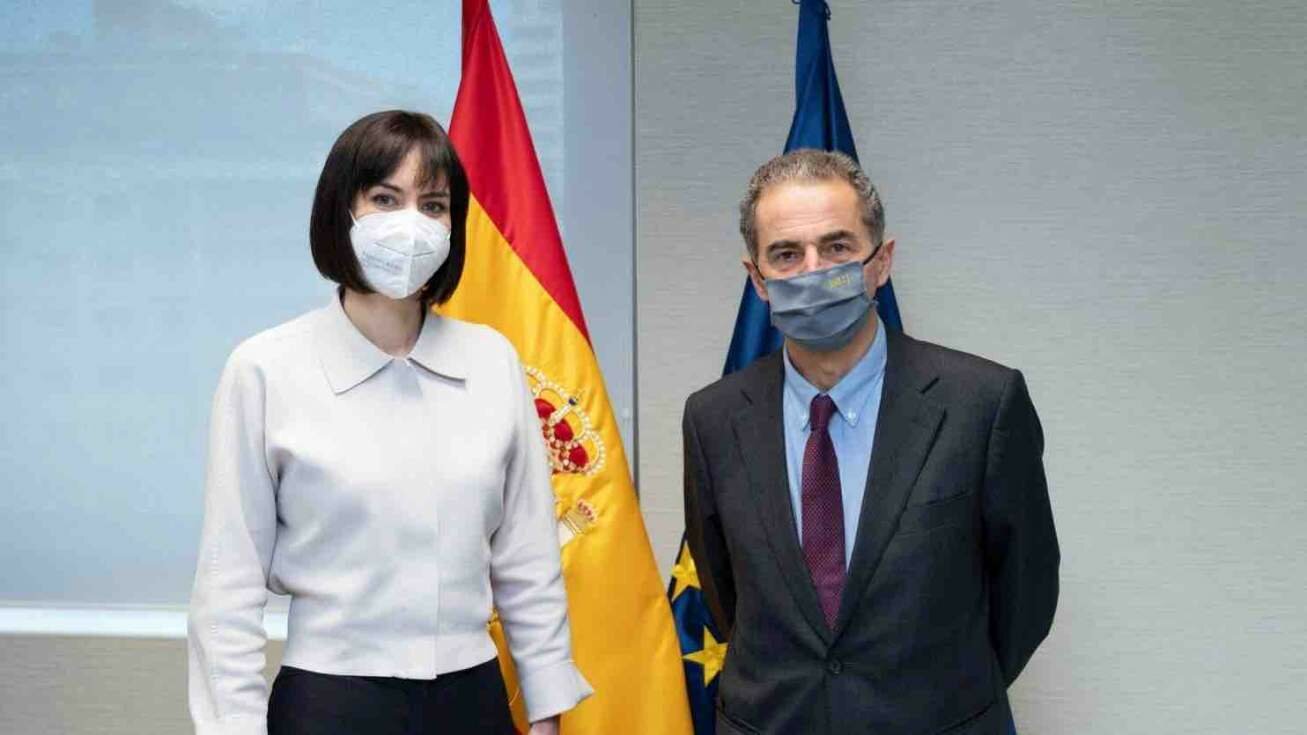 La ministra Diana Morant y el ministro portugués Manuel Heitor avanzan en su agenda conjunta para impulsar la cooperación en I+D+I