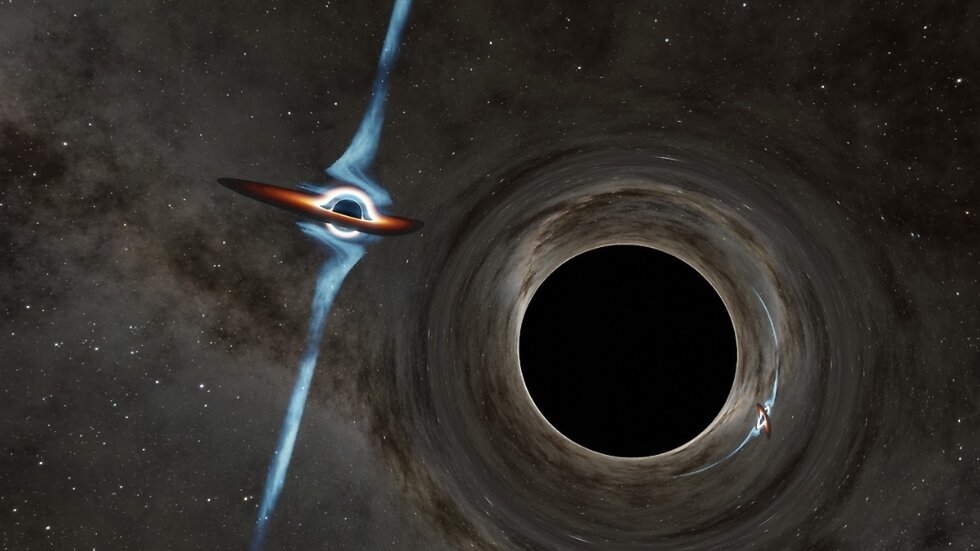 Detectan dos agujeros negros que colisionarán en unos 10.000 años