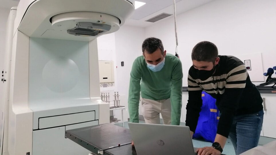 Investigadores responsables del estudio sobre radioterapia./UGR.
