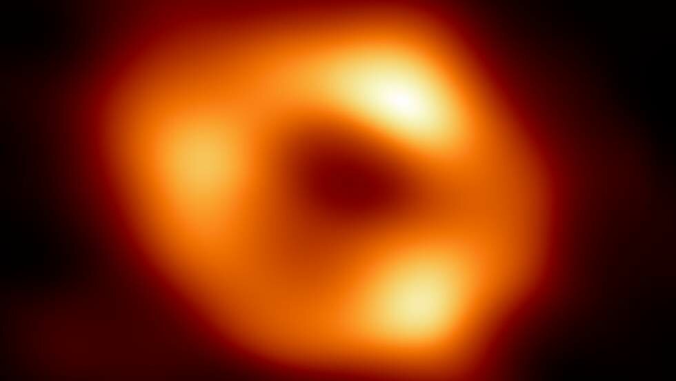 Imagen del agujero negro Sagitario A*, en el centro de la Vía Láctea. / EHT.